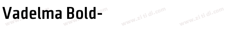 Vadelma Bold字体转换